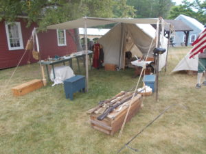 July 1, 2 & 3 Second of York Colonial Militia Encampment Re-Enactment (Newfield) @ Curran Homestead Village at Newfield | Newfield | Maine | United States