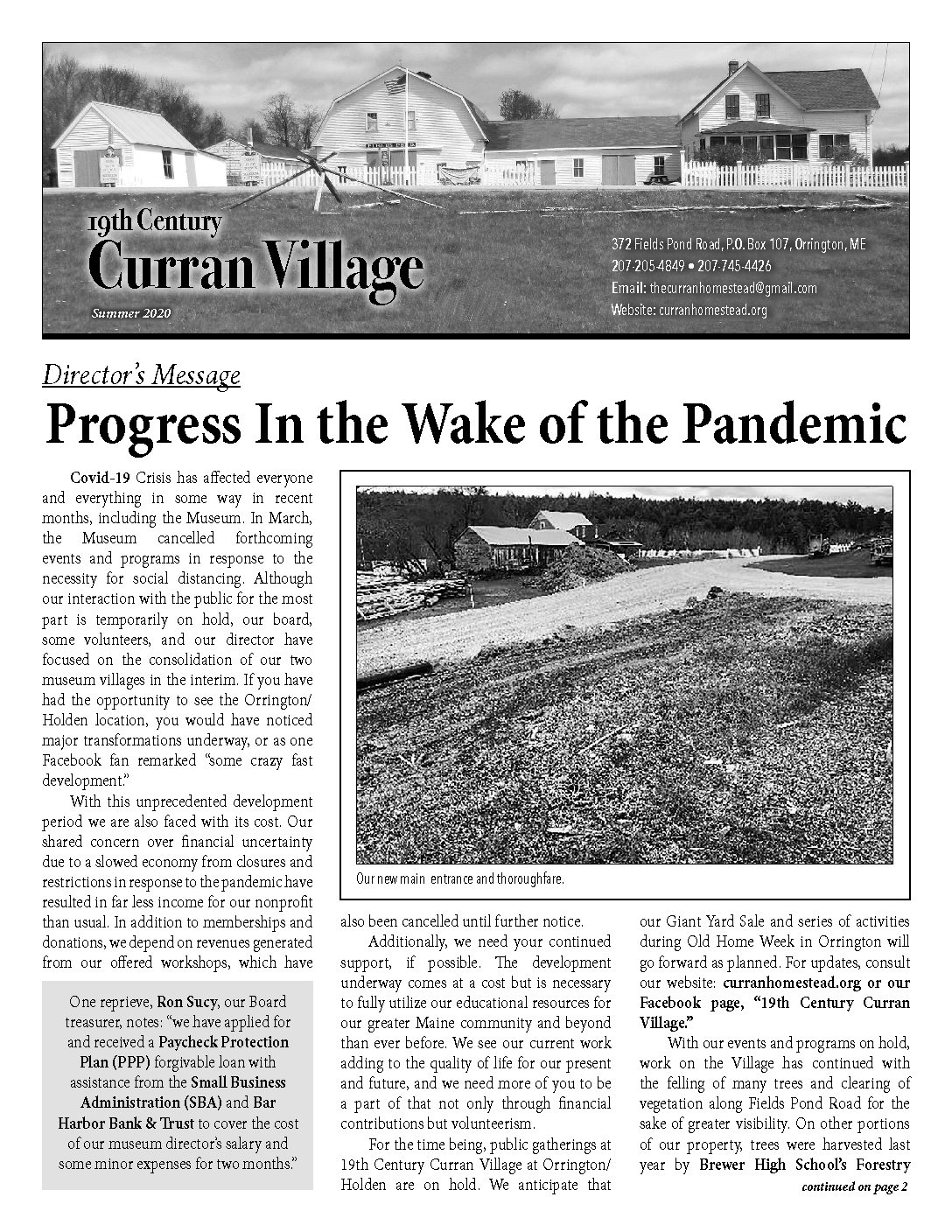 Curran Newsletter June, 2020