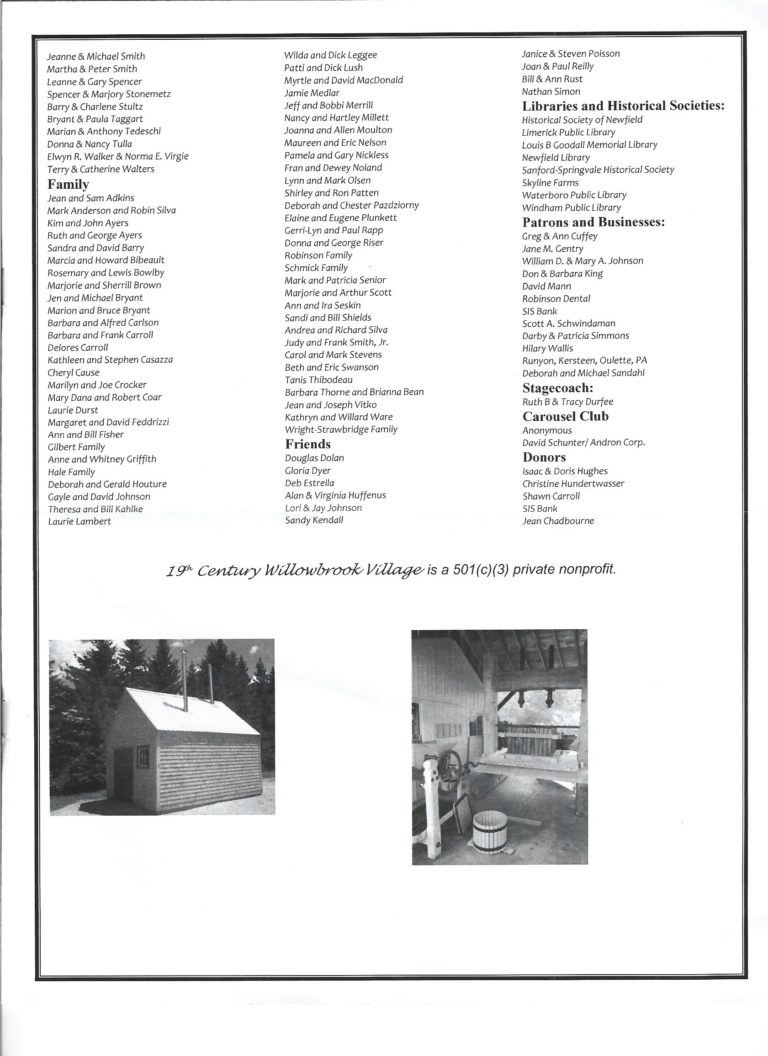 Willowbrook, Newsletter, December 2014, 3