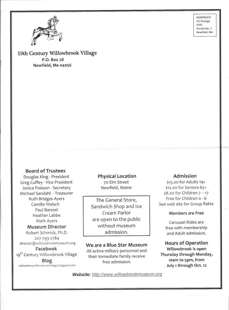 Willowbrook, Newsletter, December 2014, 8